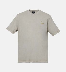 تيشيرت قطن مطرز بشعار