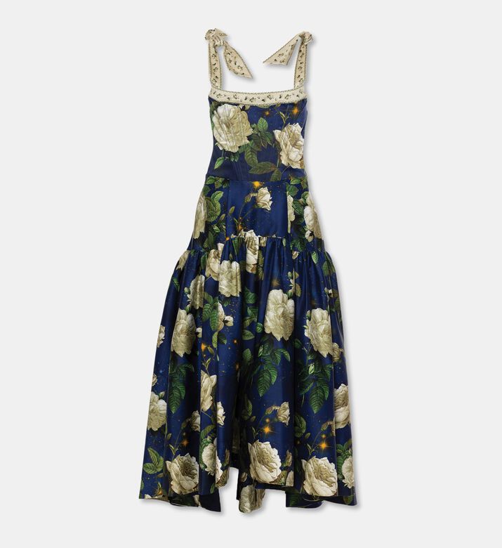 Alice and Olivia All-over Floral-print Sleeveless Dress, Packshot View