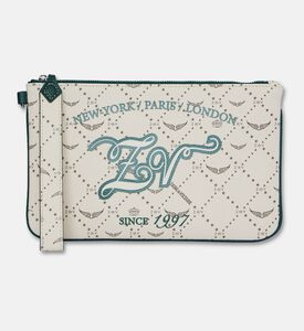 Zadig et Voltaire Monogram Zip Pouch, Packshot View