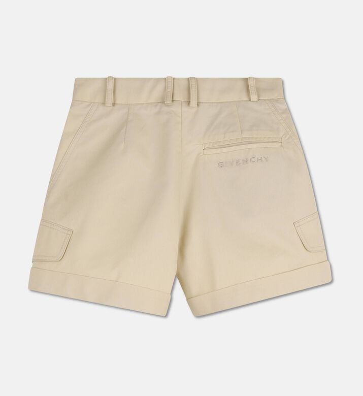 Givenchy Light Gabardine Twisted Seam Shorts, Packshot View