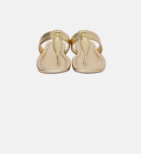 The Dual T-strap Leather Sandals