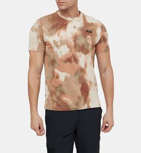 تيشيرت مموه بطبوعة على كامله