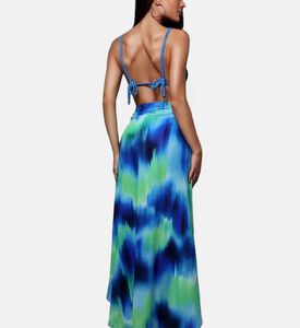 Karla Vivian Transpass Midi Skirt Cover-up, Model View