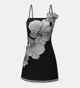 JW PEI Orchid Appliqu&eacute; Mini Dress, Packshot View