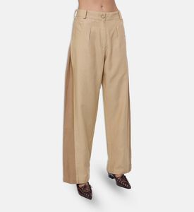 Farm Rio Bicolor High-waist Pants, Model View