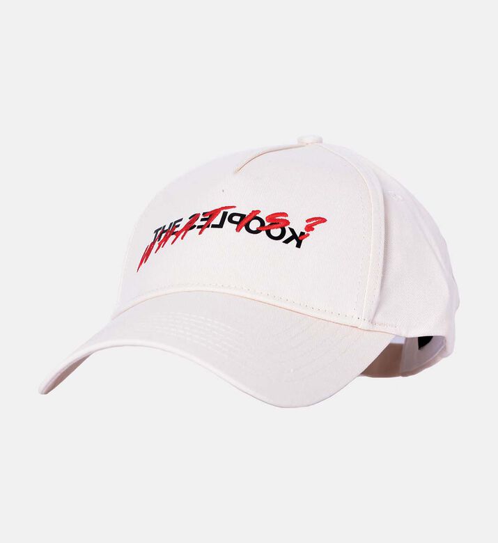 Embroidered Graphic Logo-detail Adjustable Cap
