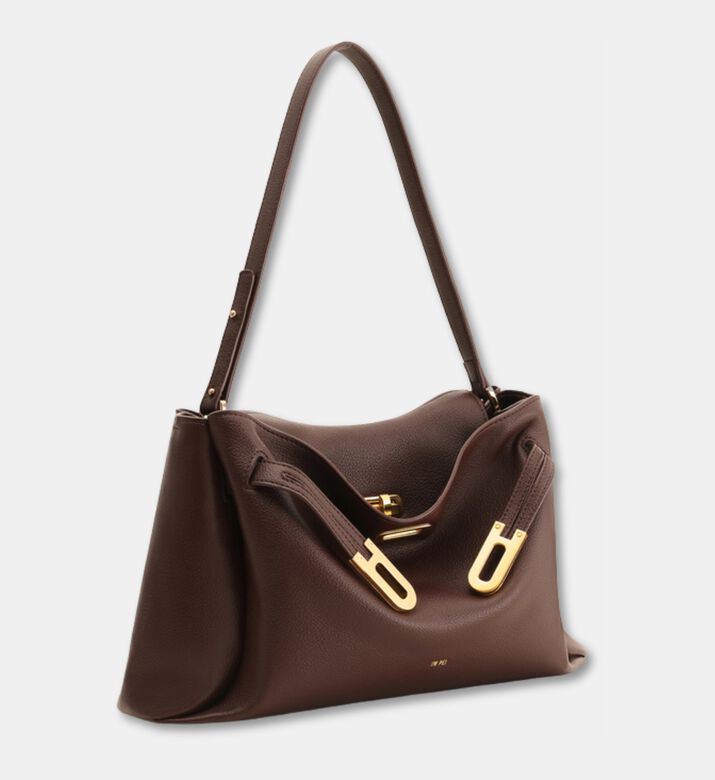 JW PEI Pebbled Double Buckle Shoulder Bag, Packshot View