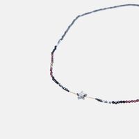 Hematite Stars Charm Necklace