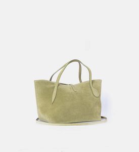 حقيبة يد شامواه بمقبض علوي