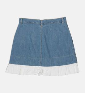 La Mia Bambina Ruffle Hem Detail Flared Skirt, Packshot View