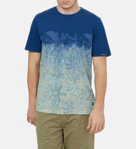 تي شيرت بتأثير جرافيكي مغسول