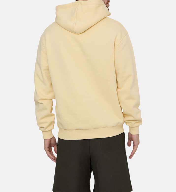 هودي مطرز بشعار بقصة كلاسيكية