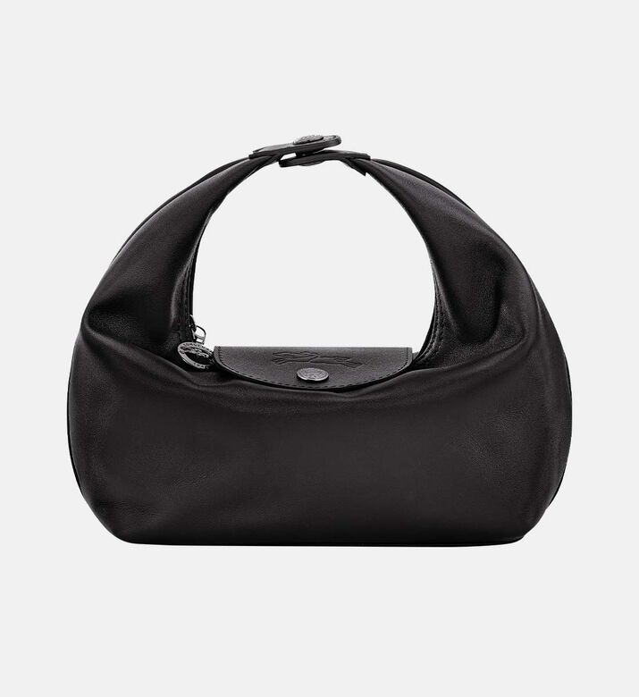 حقيبة يد بجلد بقر