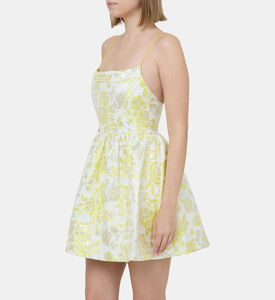 Nat Floral Strappy Mini Dress Nat Floral Strappy Mini Dress