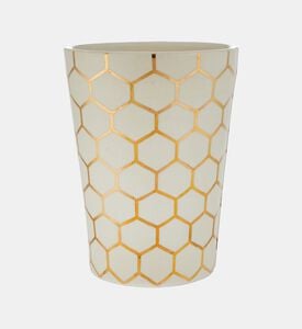 Nour Bougie Deborha Honney Comb Scented Candle, White, 19.5-cm, Packshot View