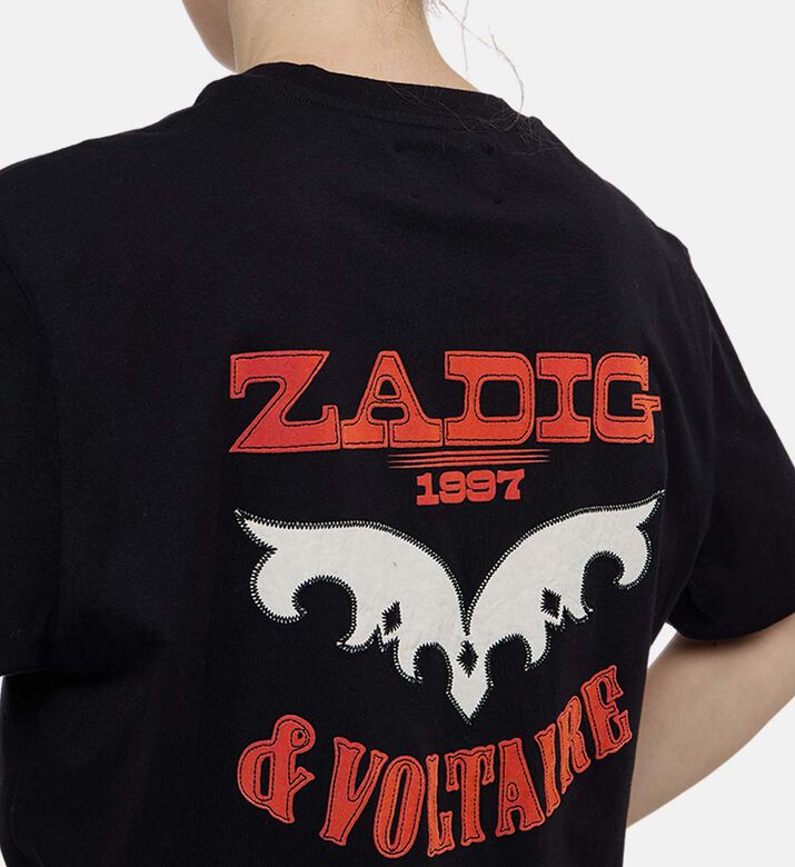 Zadig et Voltaire Casual Short-sleeve T-shirt, Model View