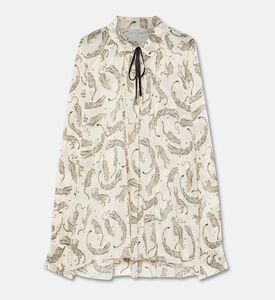 Forte-Forte Shirt Royal Leopard, Packshot View