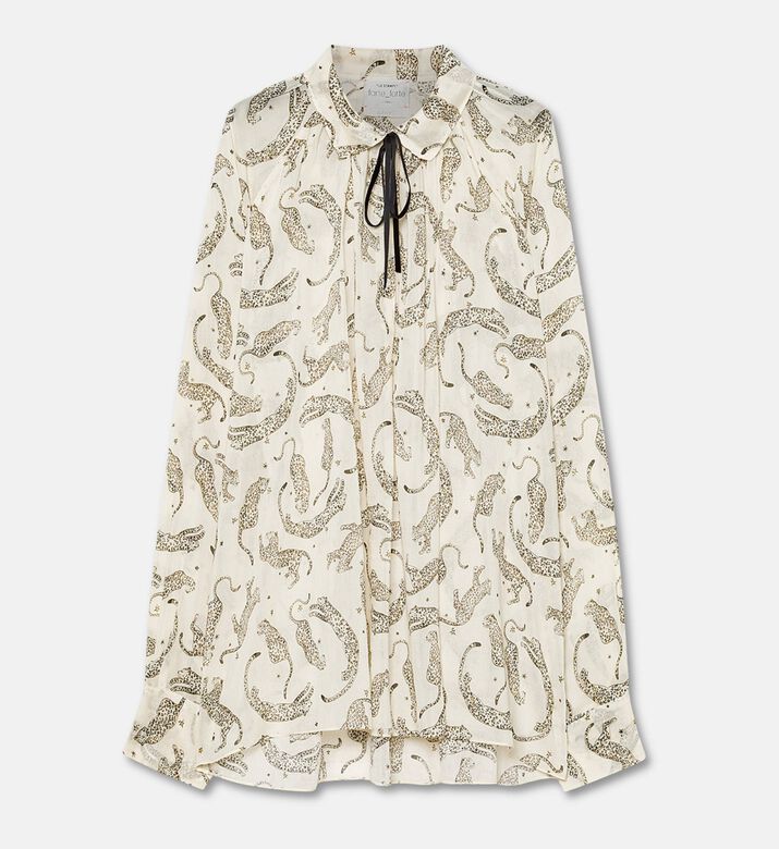 Forte-Forte Shirt Royal Leopard, Packshot View