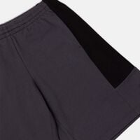 Cotton Color-blocked Design Shorts