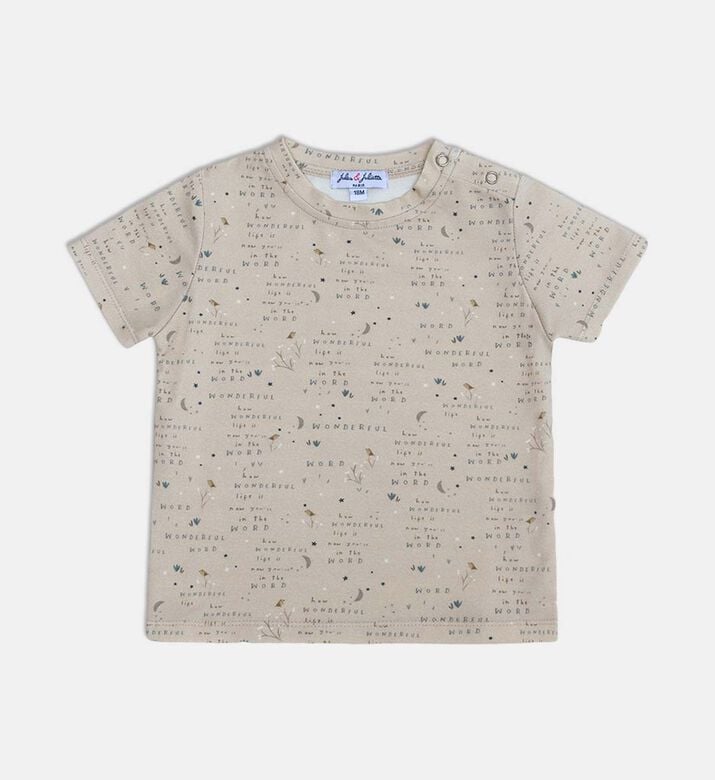 Jules and Juliette Paris Short-sleeve Round Neck T-shirt, Packshot View