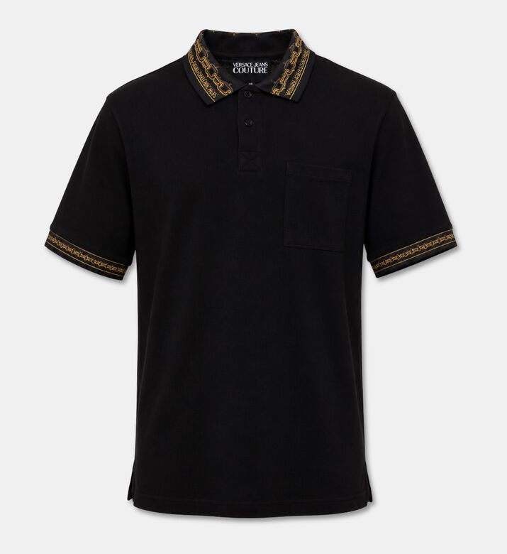 Versace Jeans Couture Chain Couture Regular-fit Polo Shirt, Packshot View