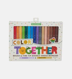 مجموعة أقلام تلوين كولور توغيذر 18 قطعة