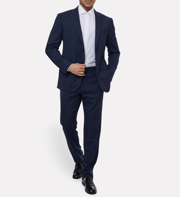 Corneliani Virgin Wool Two-piece Suit, Model View