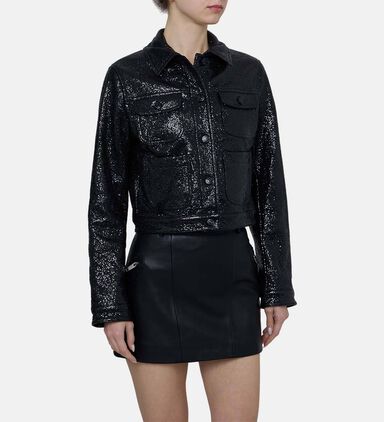 Sleeveless Pleated Shirt