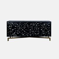 طاولة بوفيه خشب مانغو مع حامل نحاس 182×45.5×81 سم