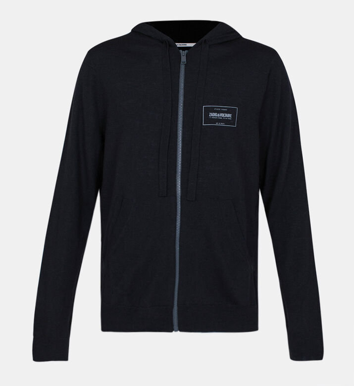 Men Clash Studio Hooded Cardigan