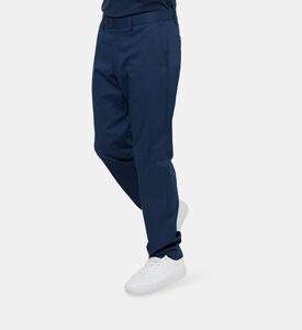 Cotton Straight-leg Chino Pants
