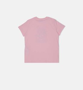 تيشيرت بياقة مستديرة بطبعة دب تيدي