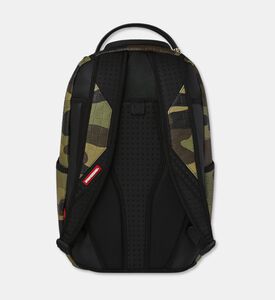 Sprayground Woodland Camo Checkered Backpack, Packshot View