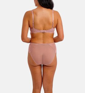 Wacoal Floral-embroidery Sweetheart Bra, Nude, 95, D, Model View