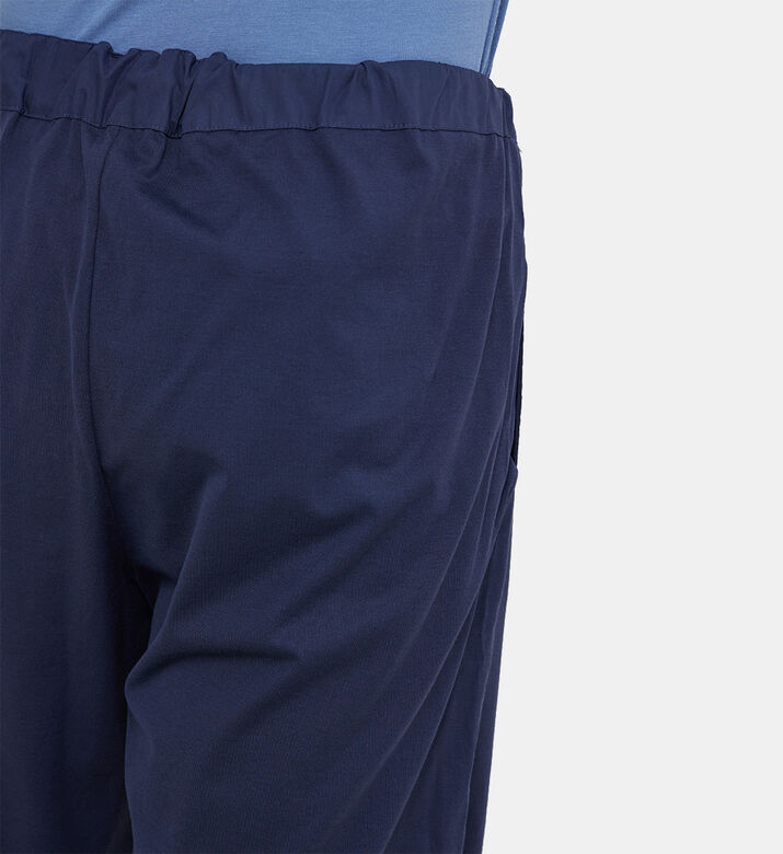 Elasticated Waist Straight-leg Shorts