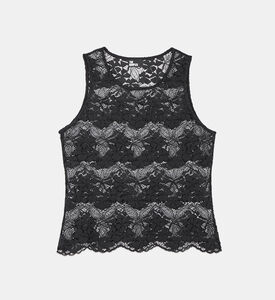 The Kooples Top Bretelles Dentelle, Packshot View