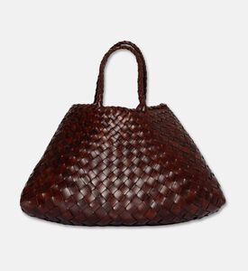 Dragon Diffusion Santa Croce Small Leather Bag, Brown, Packshot View