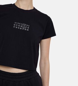 Logo-print Short-sleeve Cropped T-shirt