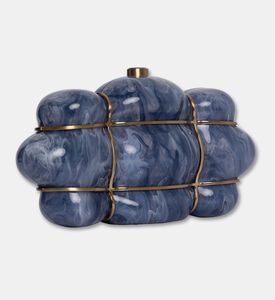 Cult Gaia Bolla Acrylic Minaudi&egrave;re, Blue, Packshot View