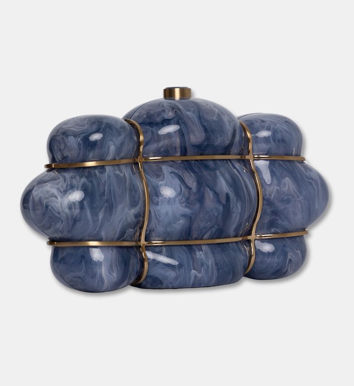 Cult Gaia Bolla Acrylic Minaudi&egrave;re, Blue, Packshot View