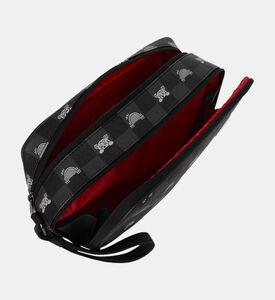 Sprayground Peeking Character Check Pouch, Packshot View