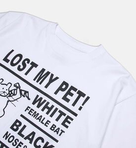 تيشيرت قصير الأكمام بطبعة غرافيكية