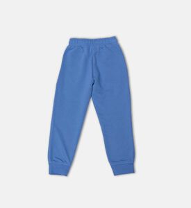 Cotton Logo-print Slip Pockets Pants