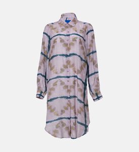 Striped Long-sleeve Button-up Shirt