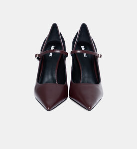 Nappa Leather High Heel Pumps