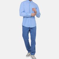 Stripe Long Sleeve Cotton Shirt