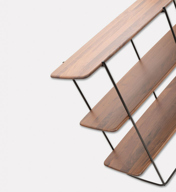 Home Deco and More Shard Double 3-shelves Shelving Unit, Packshot View