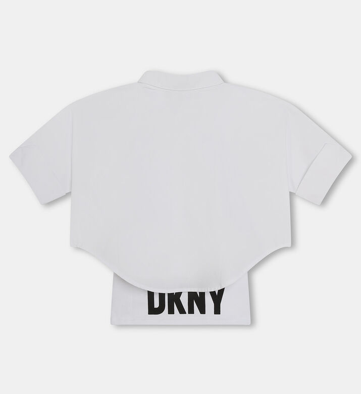 Girl Layered Cotton Shirt