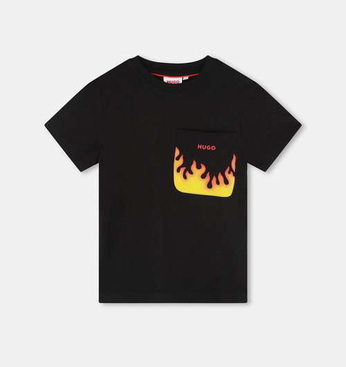 Boy Logo Flame Printed T-shirt