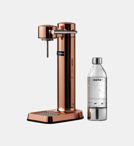 Aarke Aarke Polished Steel Carbonator, Light-brown, Packshot View